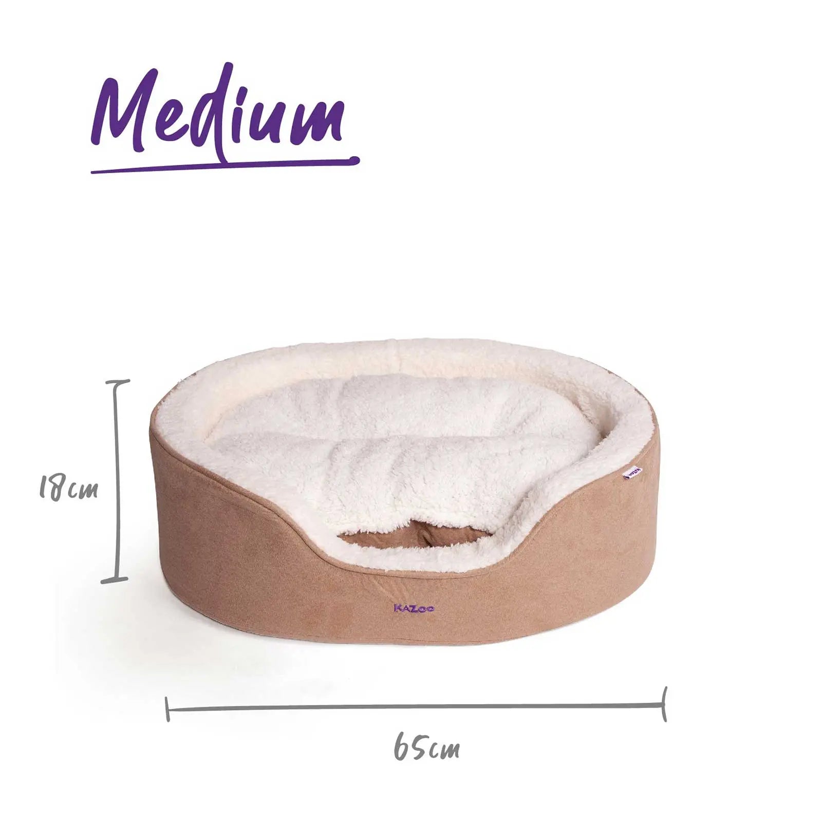 Kazoo Manhattan Coffee Dog Bed - Kellyville Pets