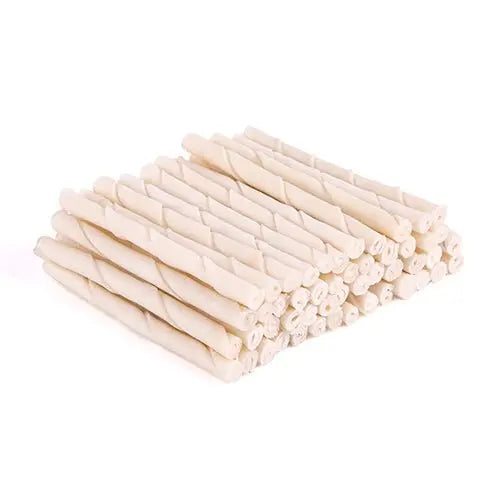 Kazoo Rawhide Twisted Stick Dog Treat - Kellyville Pets