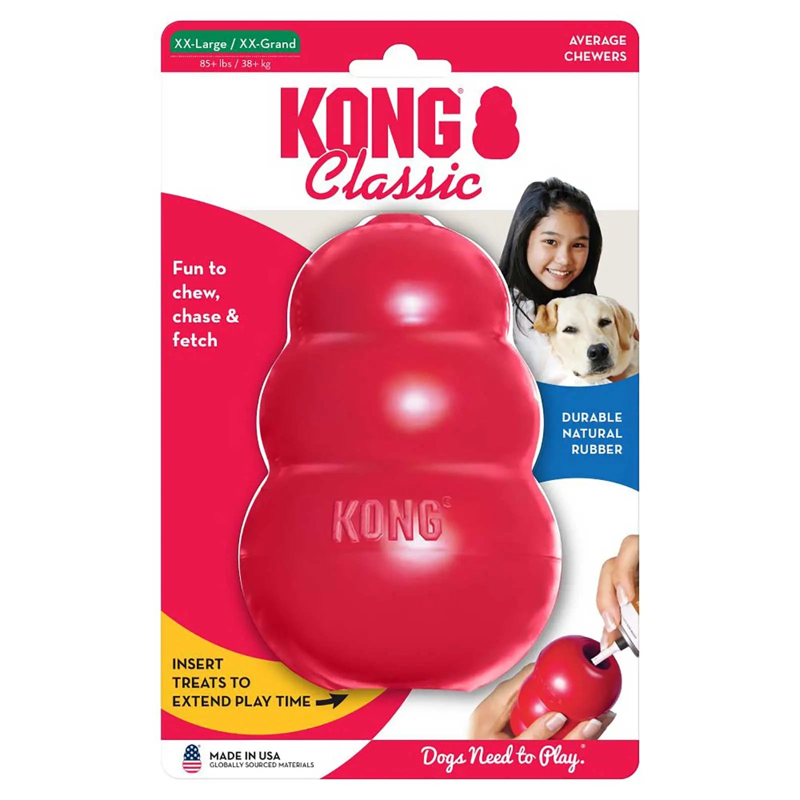 KONG Classic Dog Toy - Kellyville Pets