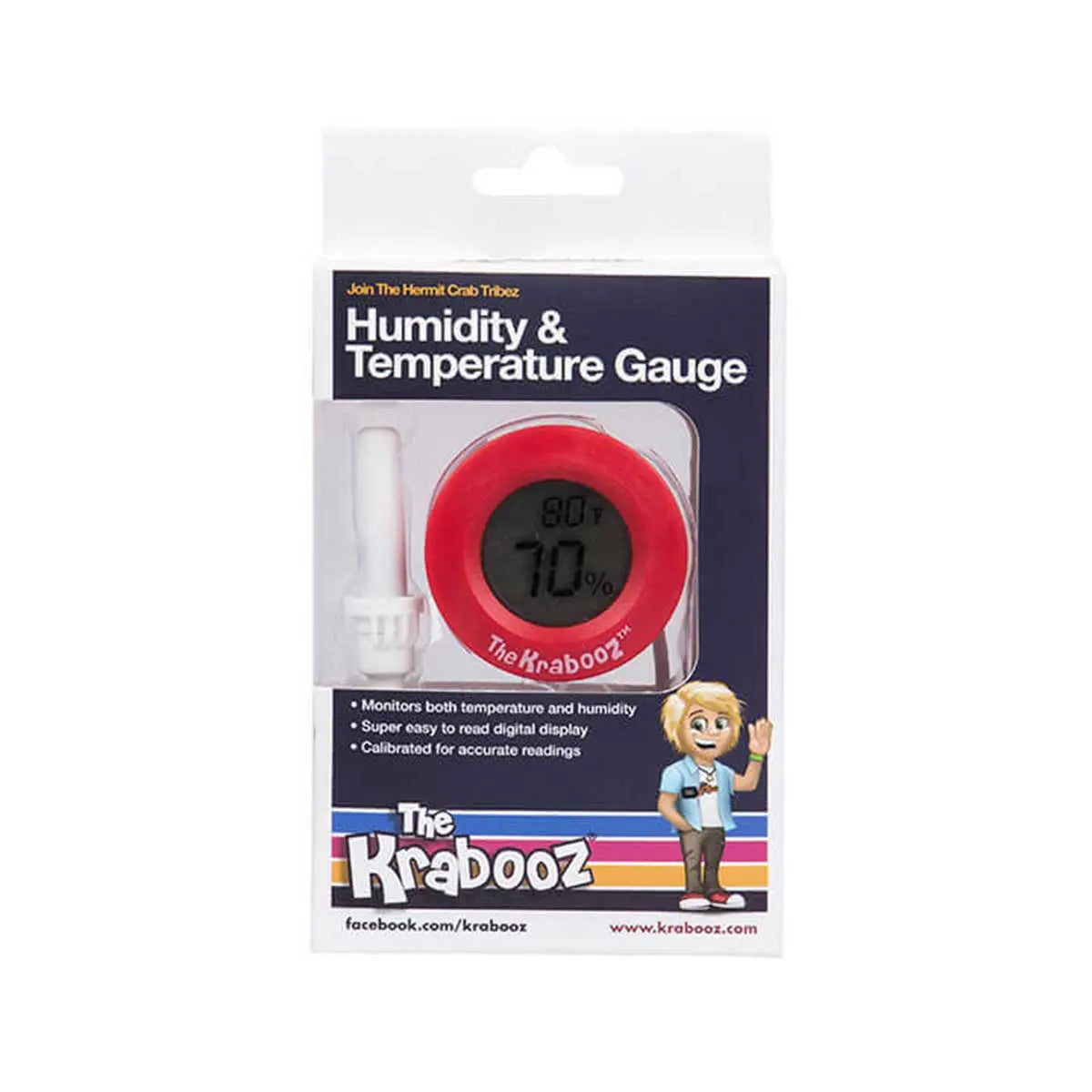 Krabooz Humidity & Temperature Gauge - Kellyville Pets
