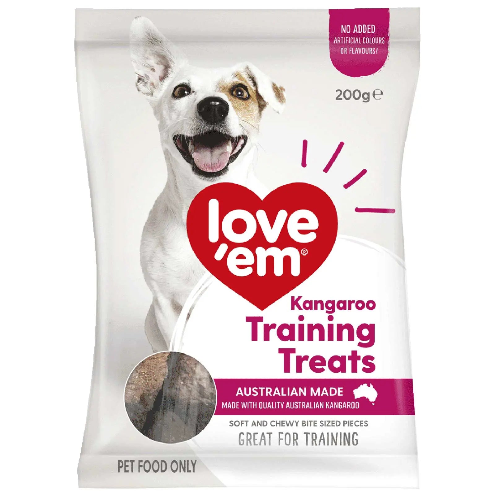 Love'em Kangaroo Liver Training Dog Treats - Kellyville Pets