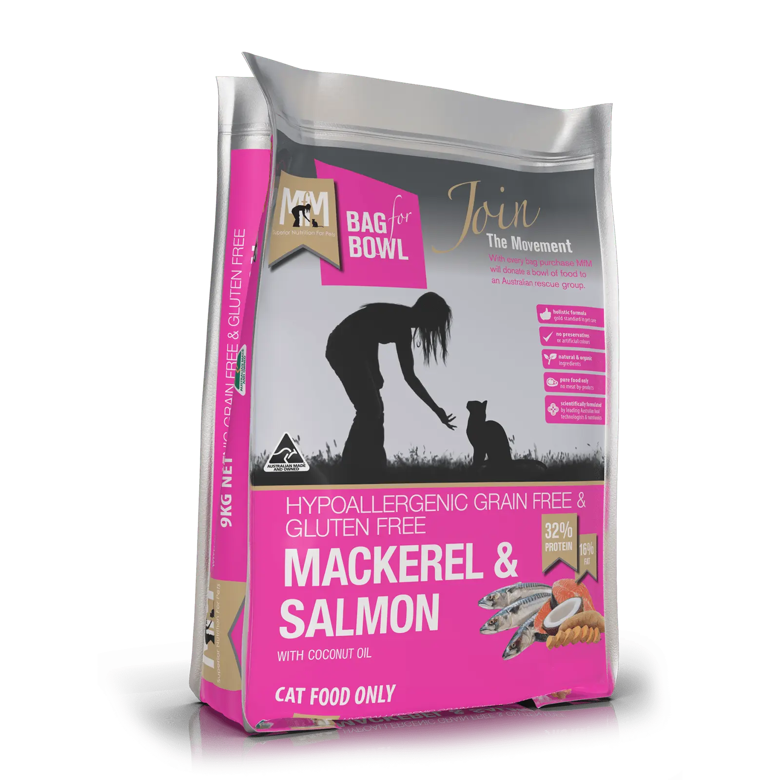 Meals For Meows Grain Free Cat Food Adult Mackerel & Salmon - Kellyville Pets