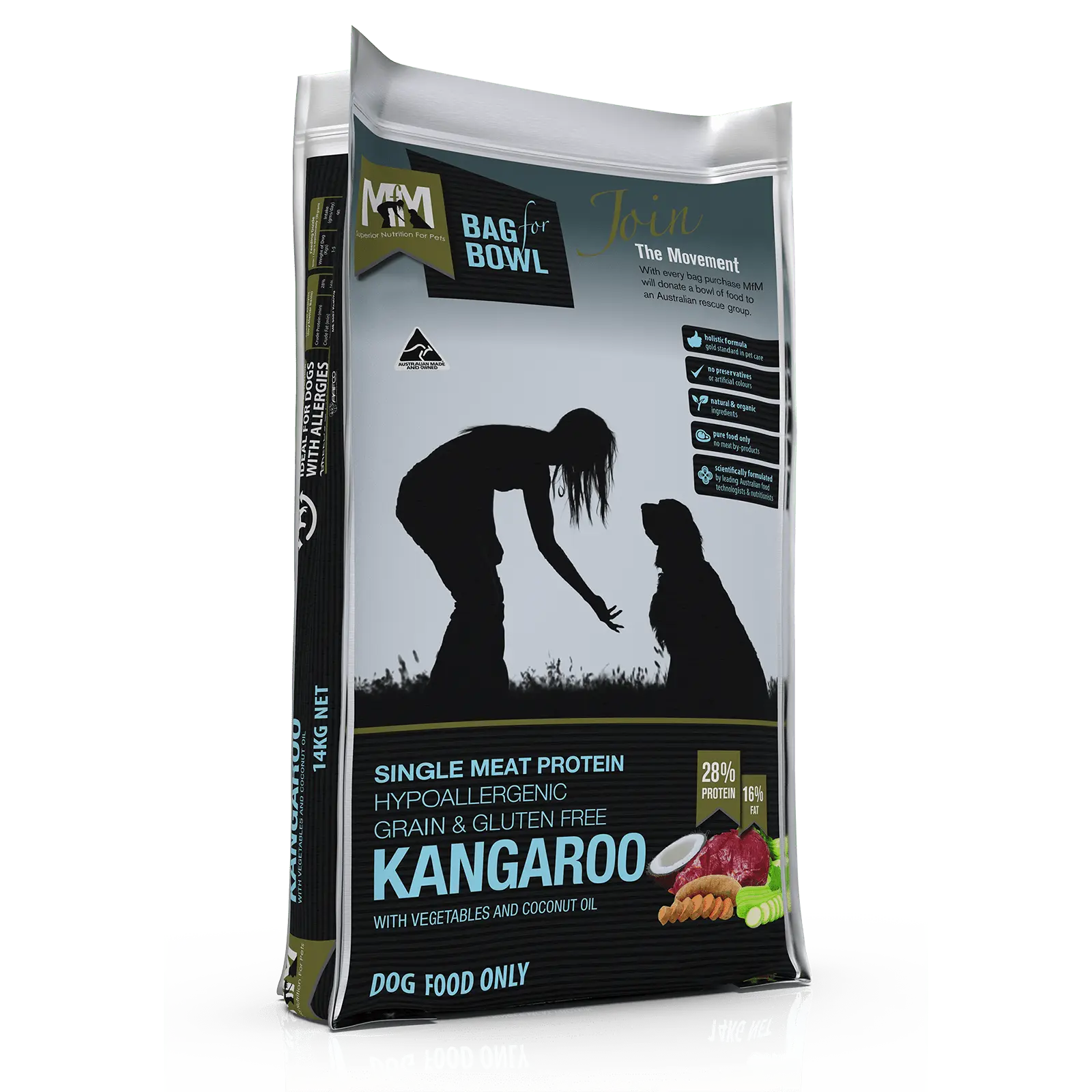 Meals For Mutts Dog Food Adult Single Protein Kangaroo - Kellyville Pets