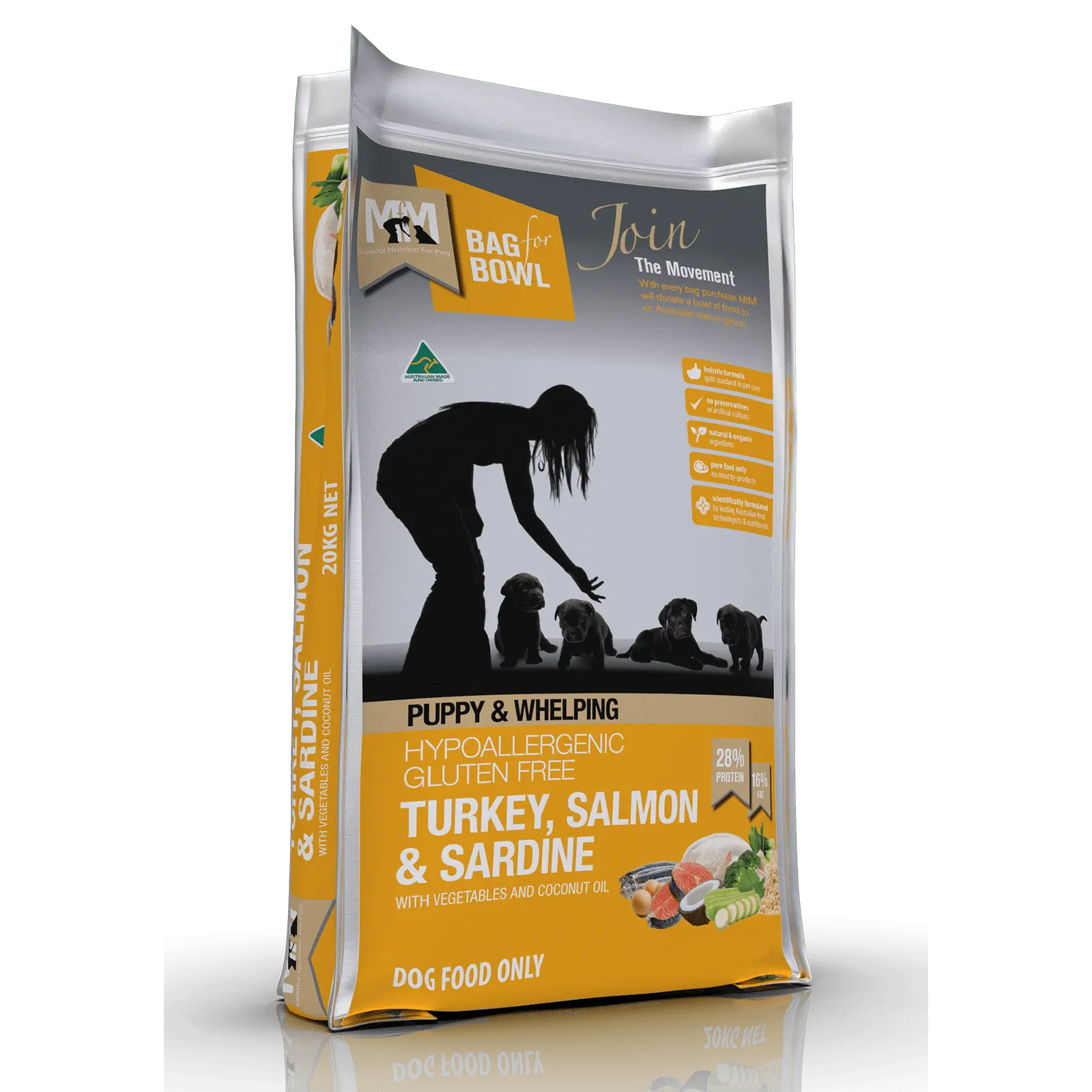 Meals For Mutts Dog Food Puppy Turkey & Salmon - Kellyville Pets