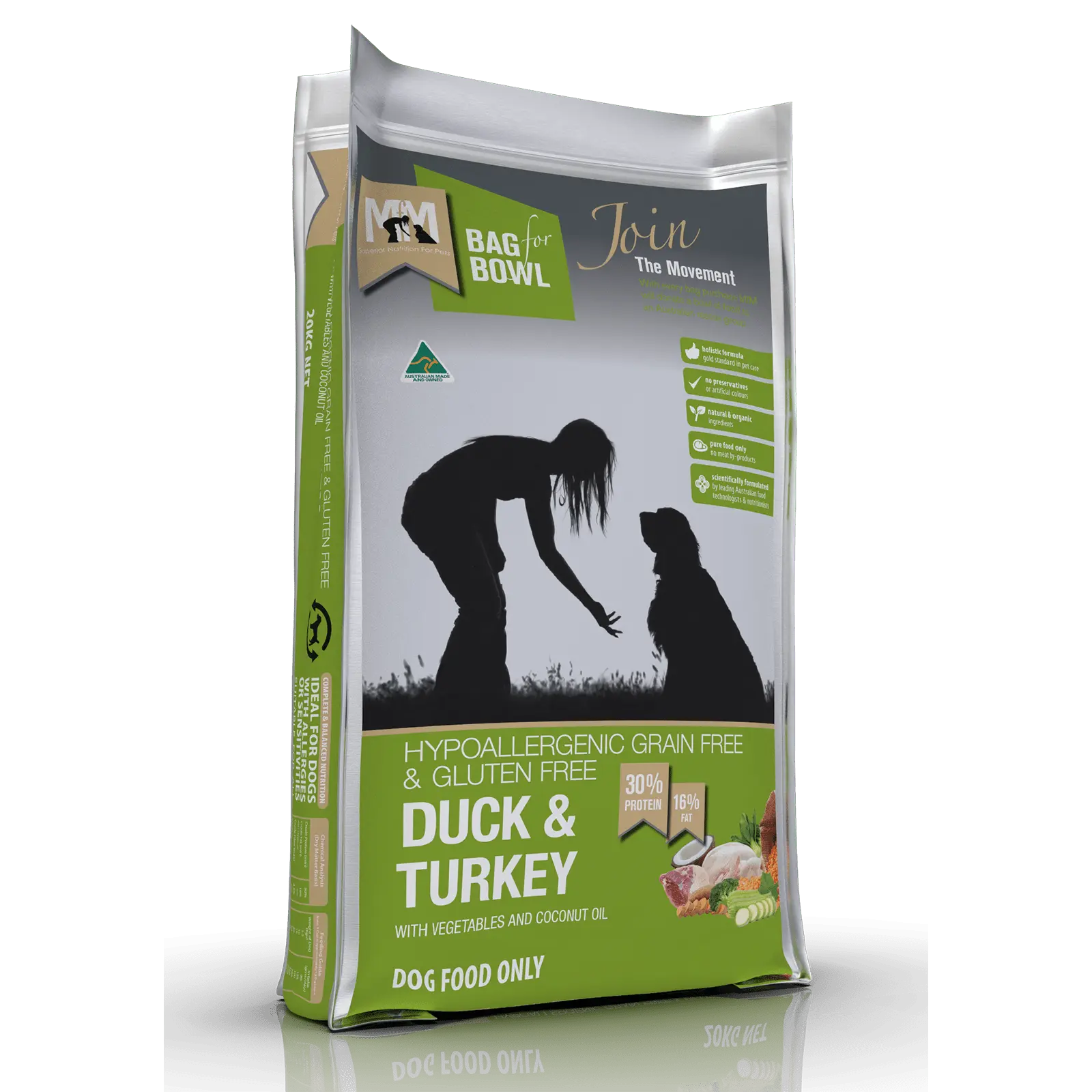 Meals for Mutts Grain Free Dog Food Adult Duck & Turkey - Kellyville Pets