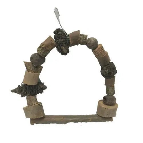 Natural Bird Toy Dome Swing - Kellyville Pets