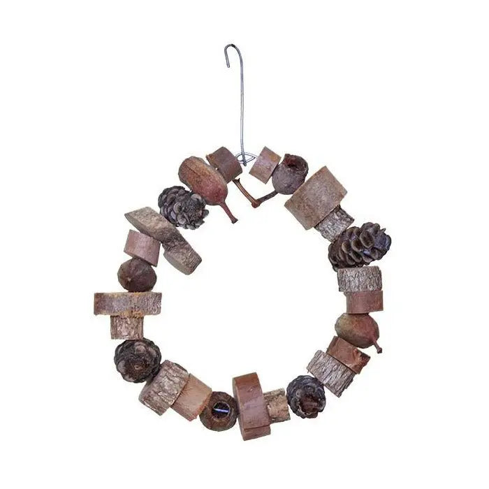 Natural Bird Toy Ring - Kellyville Pets