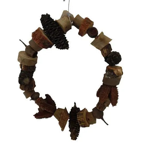 Natural Bird Toy Ring - Kellyville Pets