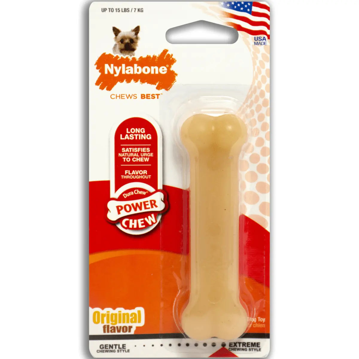 Nylabone Original Bone Dog Toy - Kellyville Pets