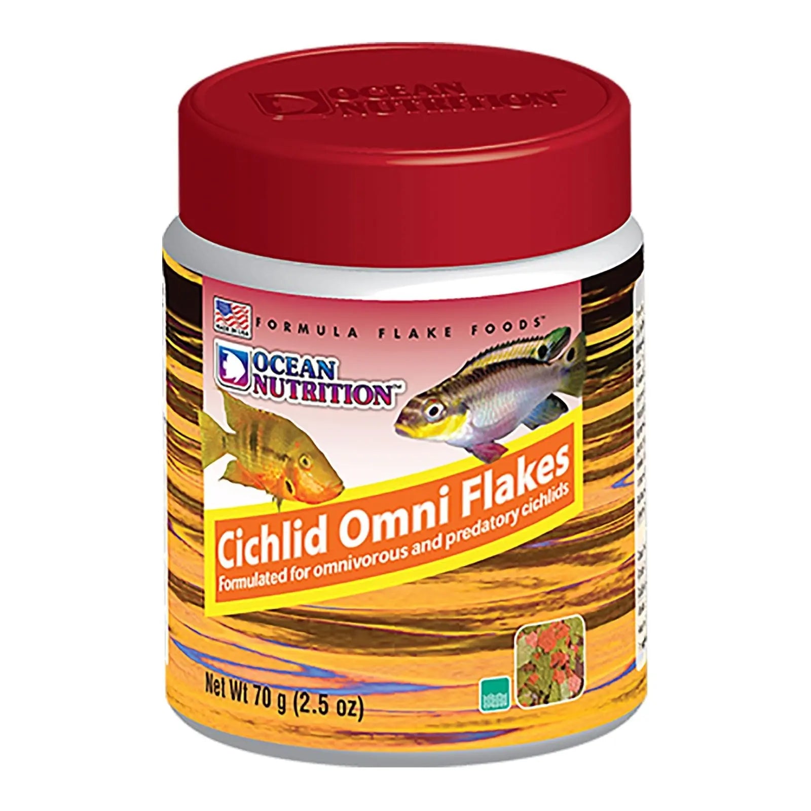 Ocean Nutrition Cichlid Omni Flakes - Kellyville Pets