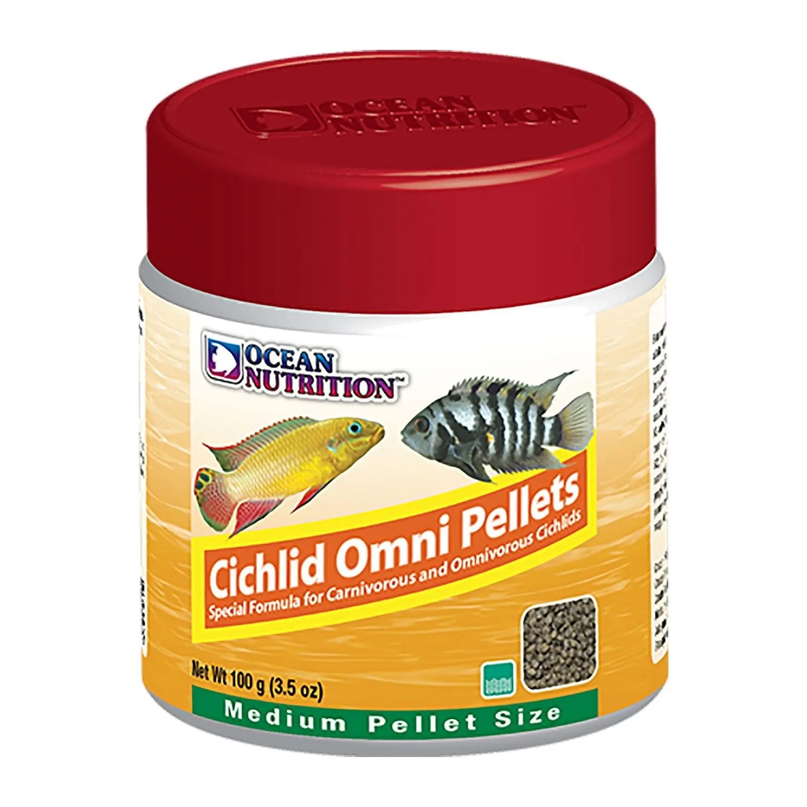 Ocean Nutrition Cichlid Omni Pellets Medium - Kellyville Pets