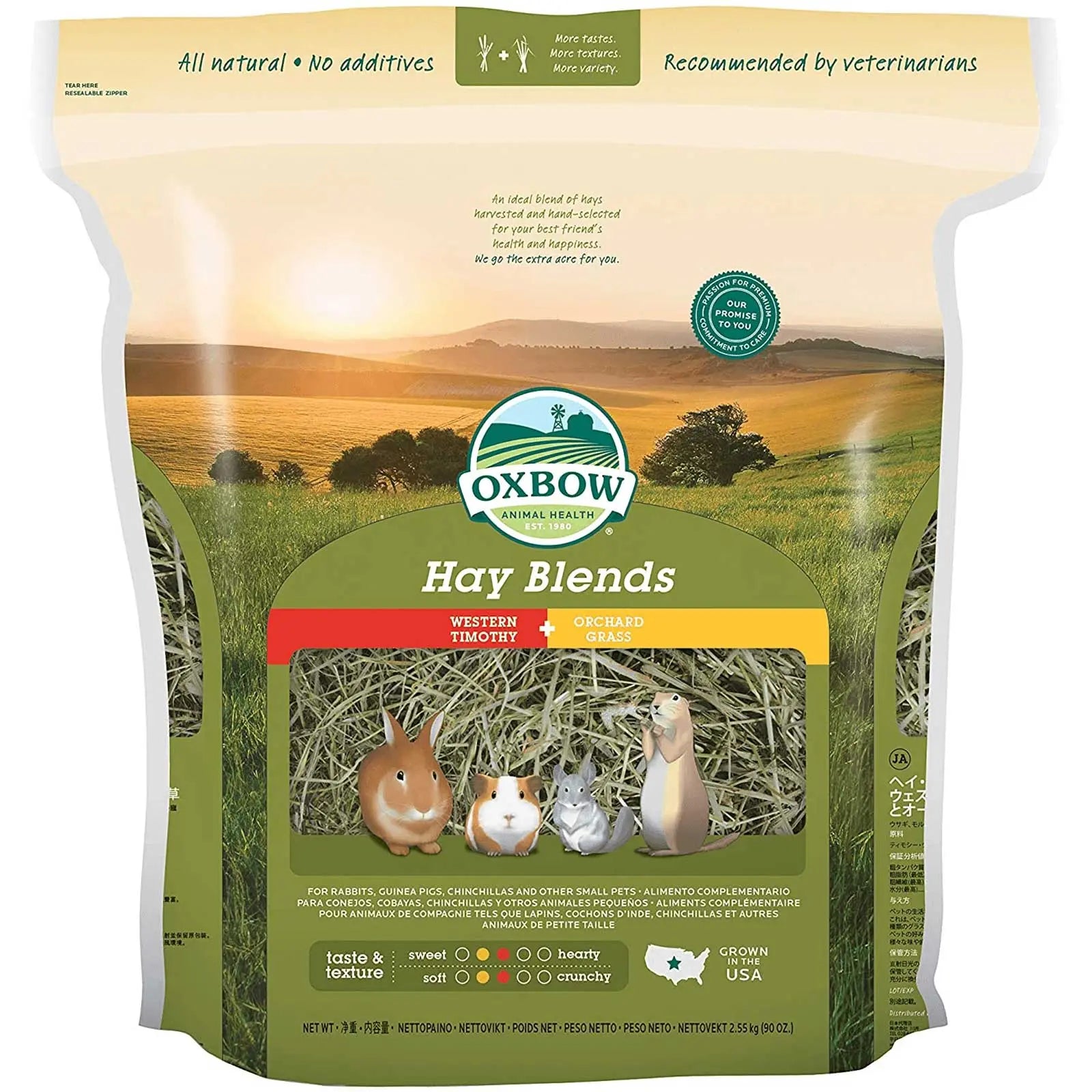 Oxbow Hay Blends Western Timothy & Orchard Grass - Kellyville Pets