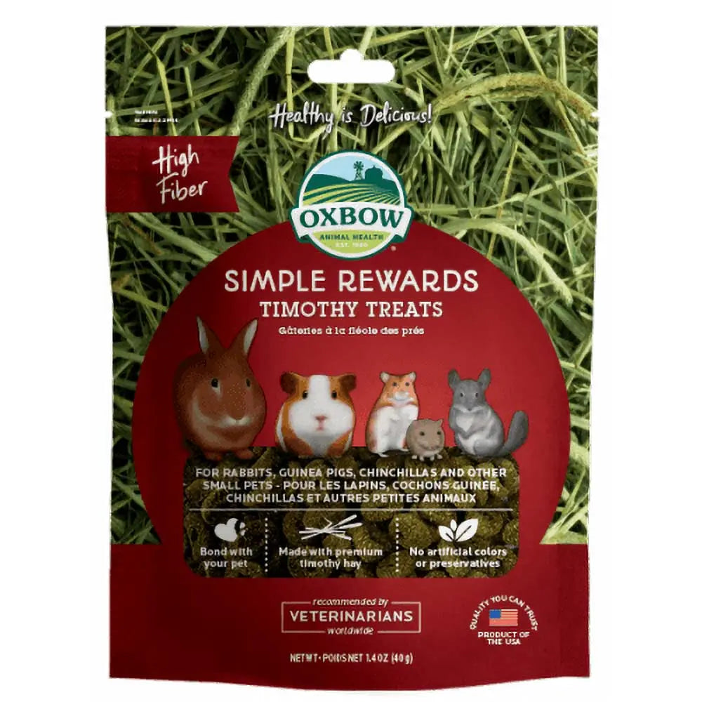 Oxbow Simple Rewards Timothy Treats - Kellyville Pets