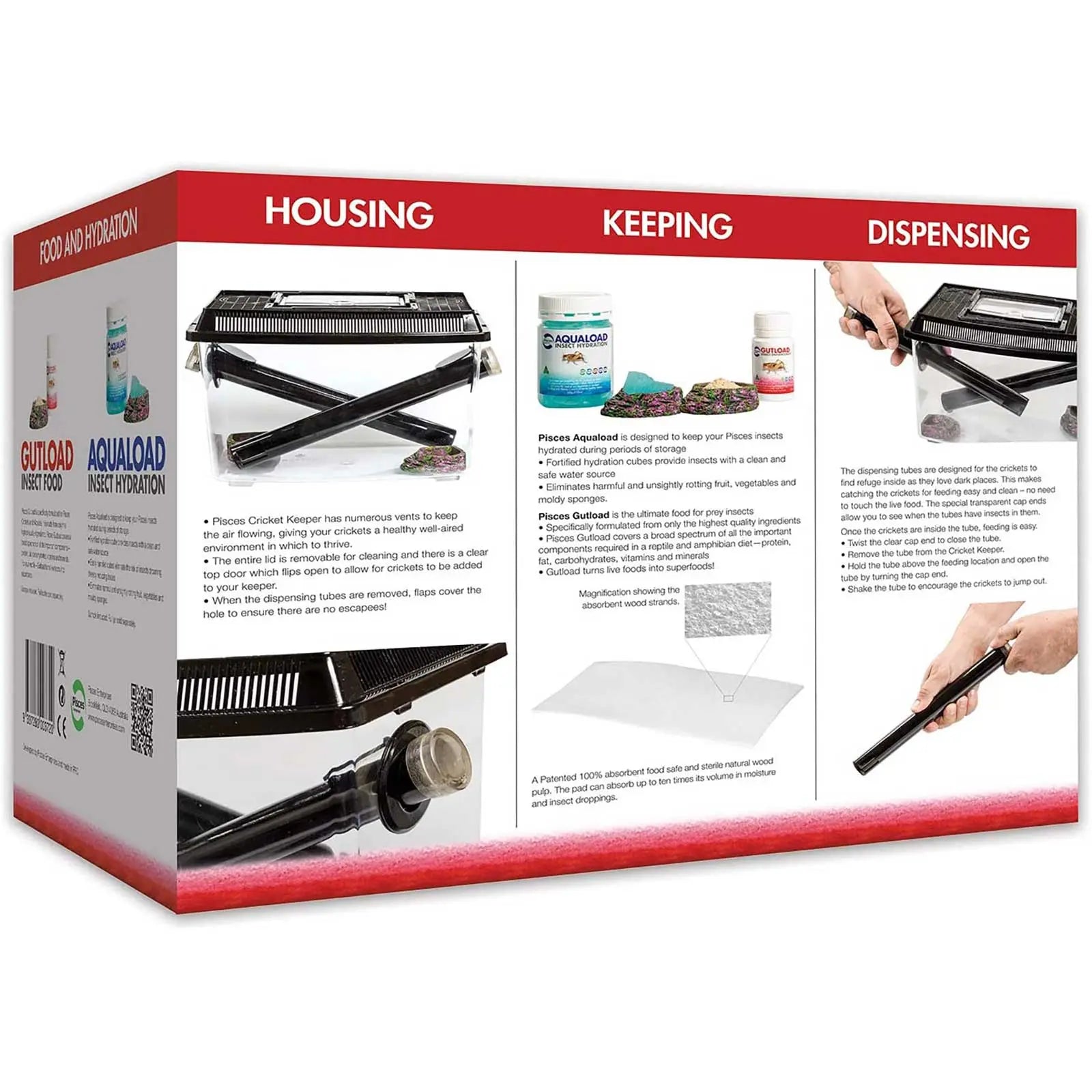 Pisces Cricket Keeper Kit - Kellyville Pets