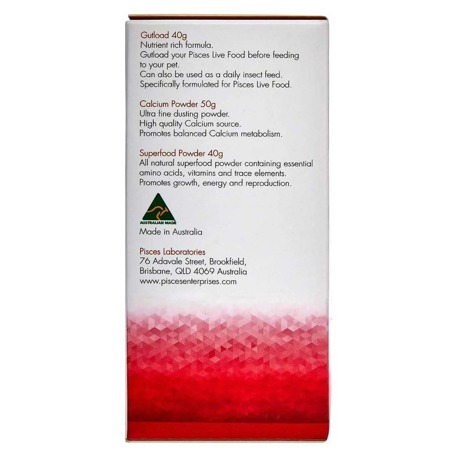 Pisces Reptile Supplement Pack - Kellyville Pets