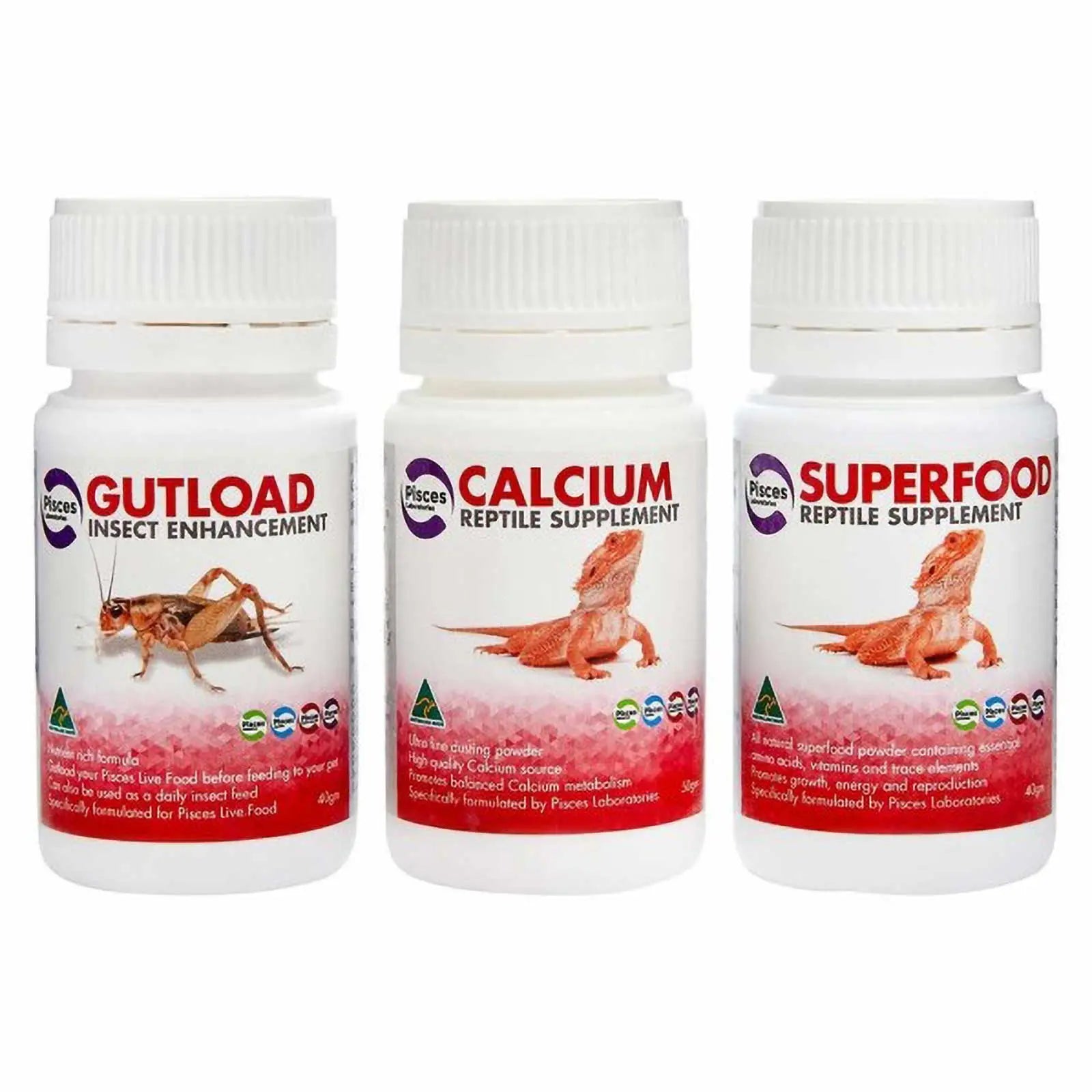 Pisces Reptile Supplement Pack - Kellyville Pets