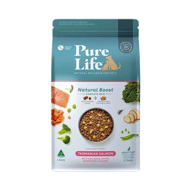 Pure Life Cat Food Adult Salmon - Kellyville Pets