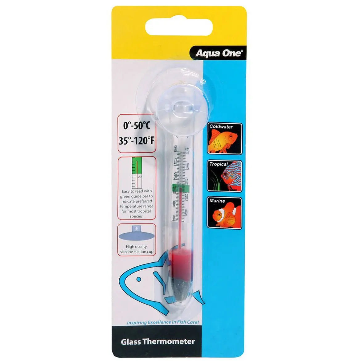 Reptile One Glass Aquarium Thermometer - Kellyville Pets