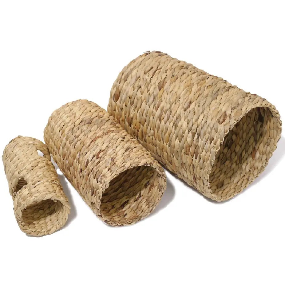 Rosewood Hyacinth Tunnel for Small Animals - Kellyville Pets