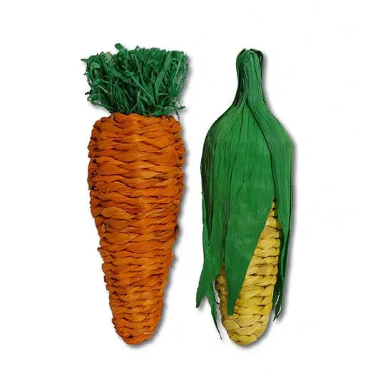 Rosewood Jumbo Play Veg Carrot & Corn - Kellyville Pets