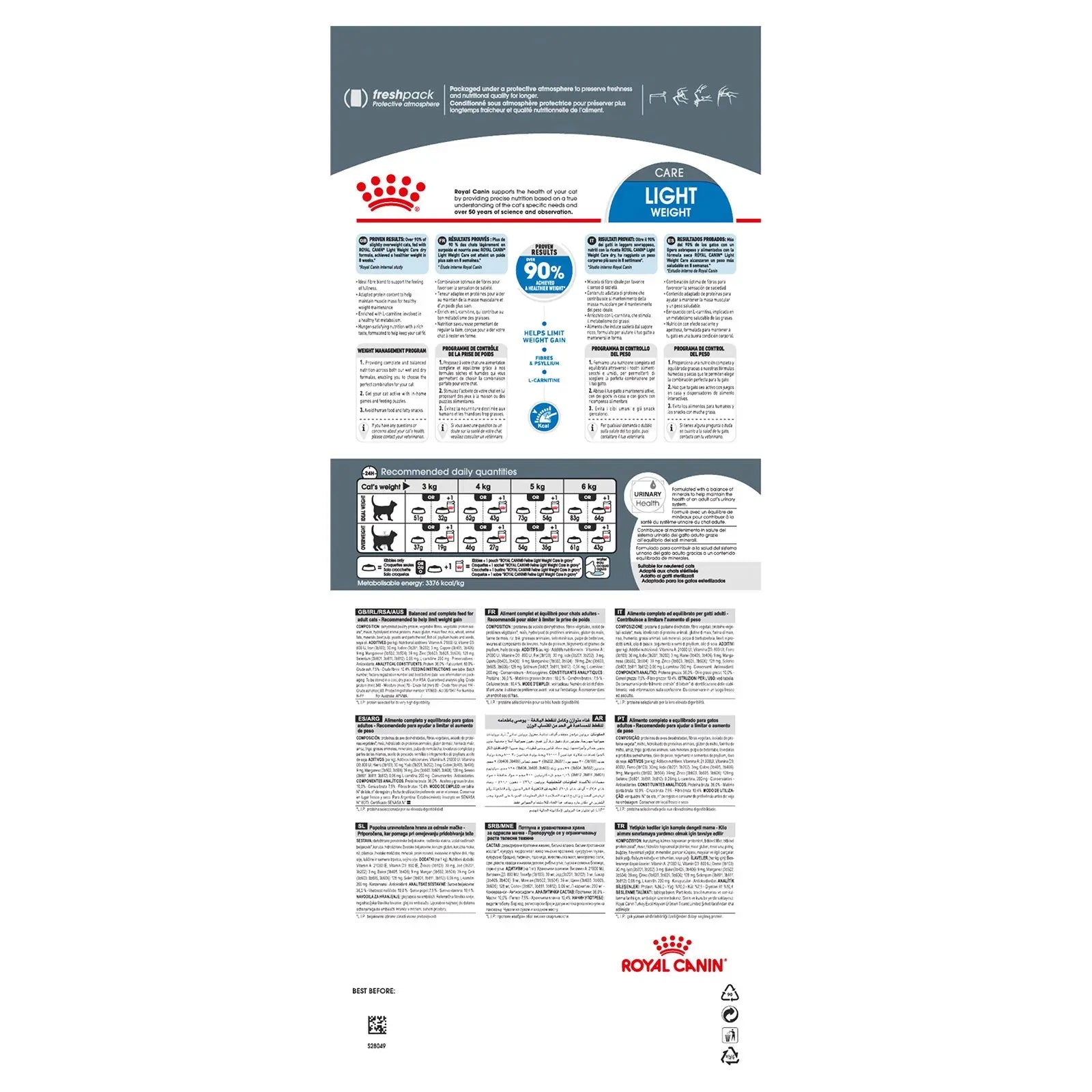 Royal Canin Cat Food Adult Light Weight Care - Kellyville Pets