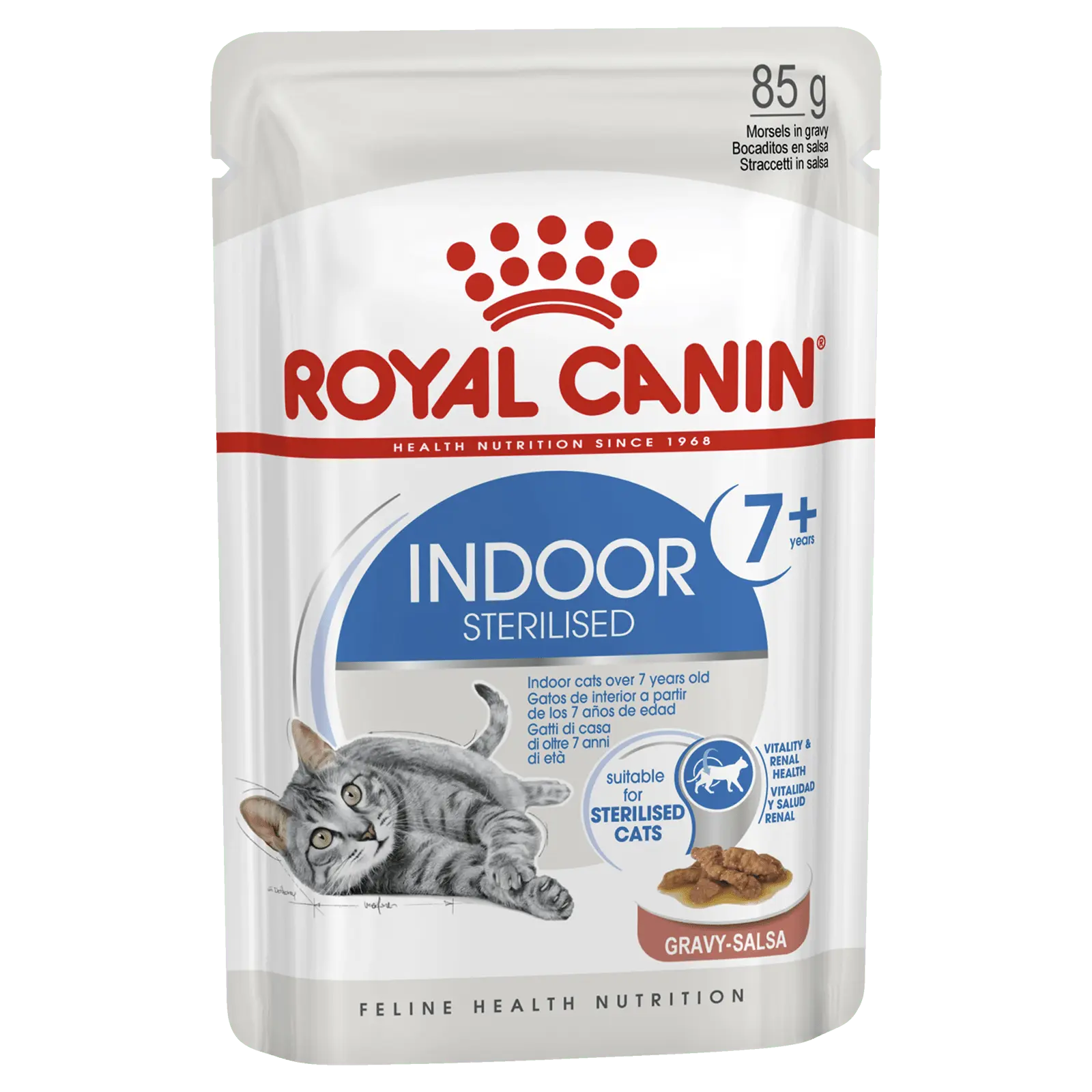Royal Canin Cat Food Pouch Adult 7+ Indoor - Kellyville Pets