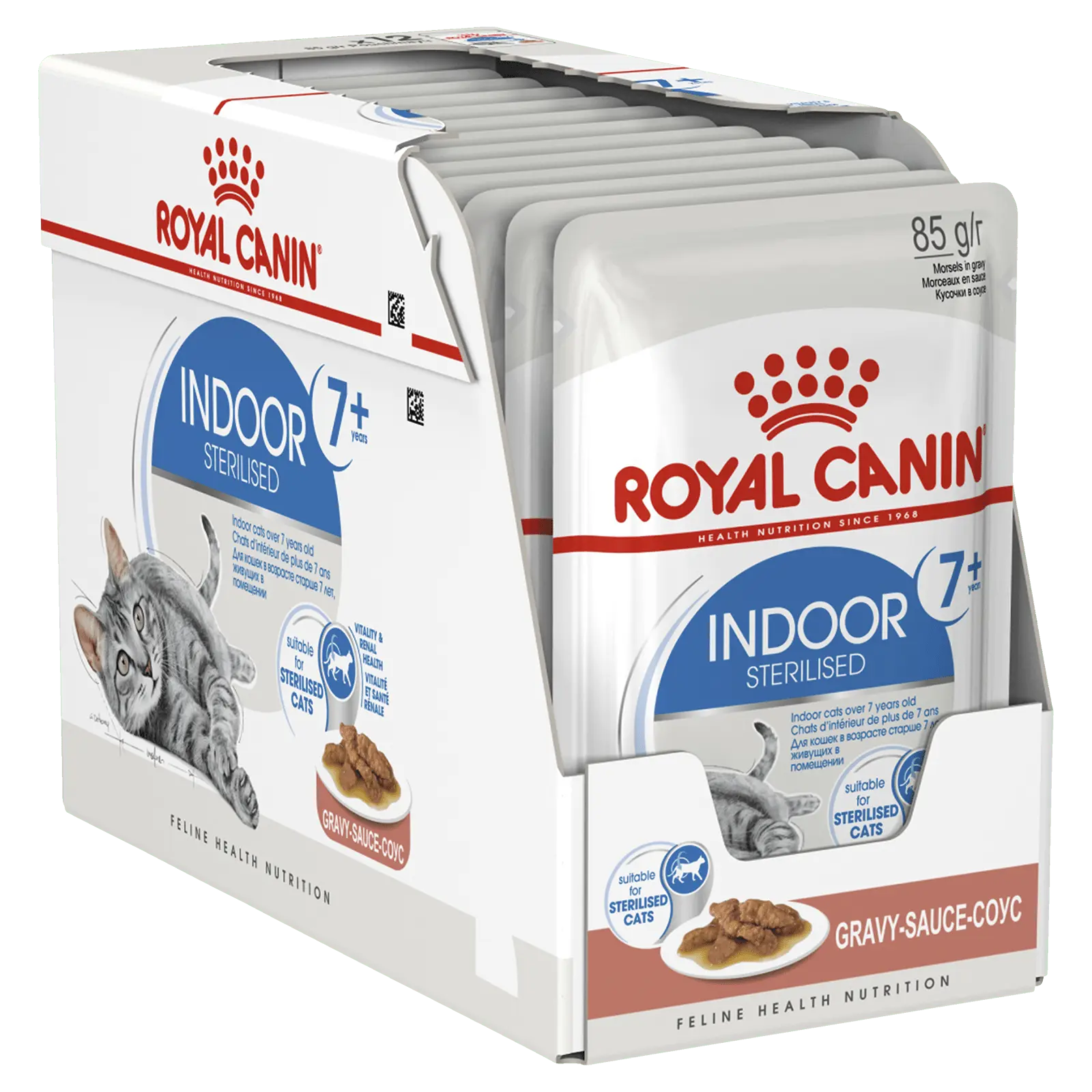 Royal Canin Cat Food Pouch Adult 7+ Indoor - Kellyville Pets