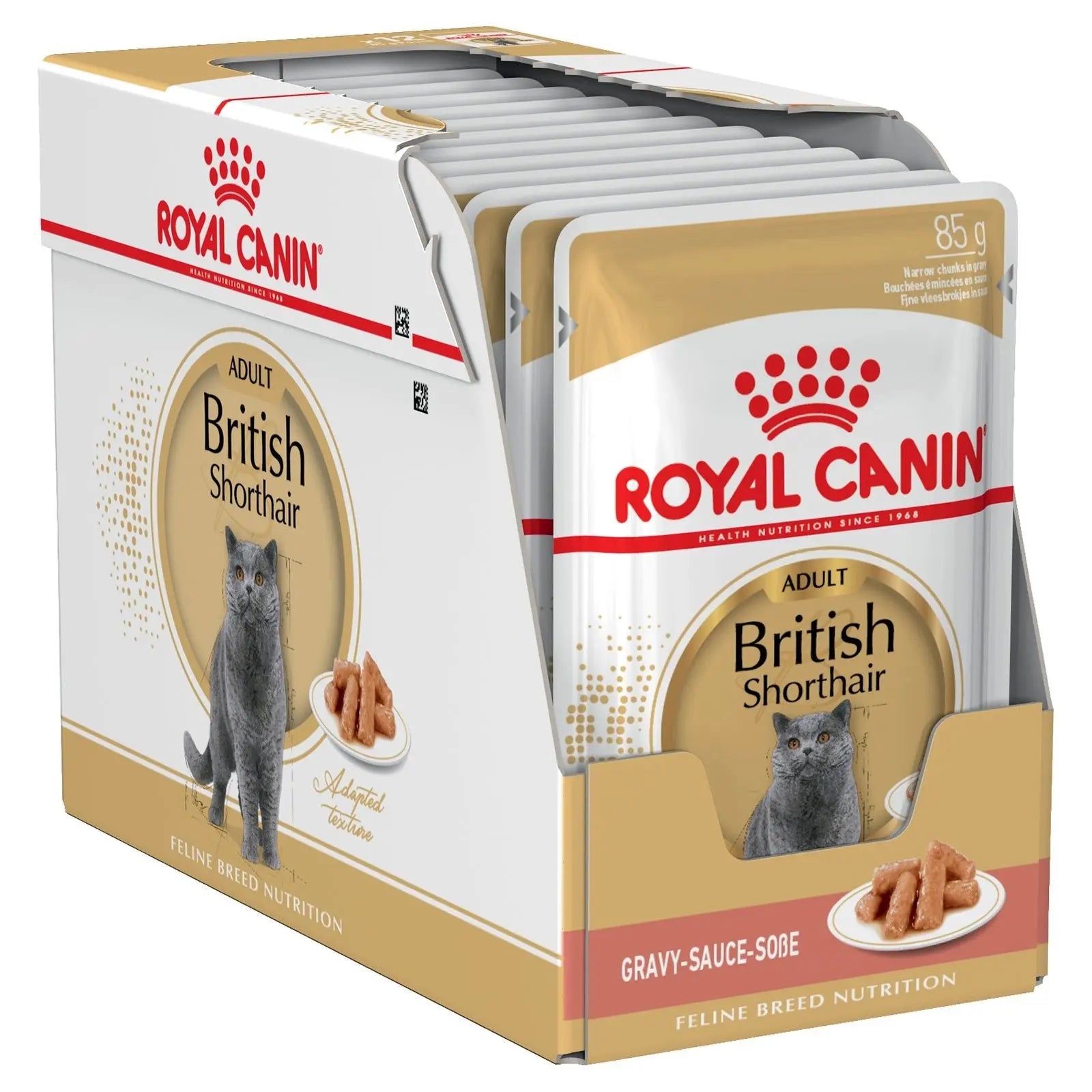Royal Canin Cat Food Pouch Adult British Shorthair Gravy - Kellyville Pets