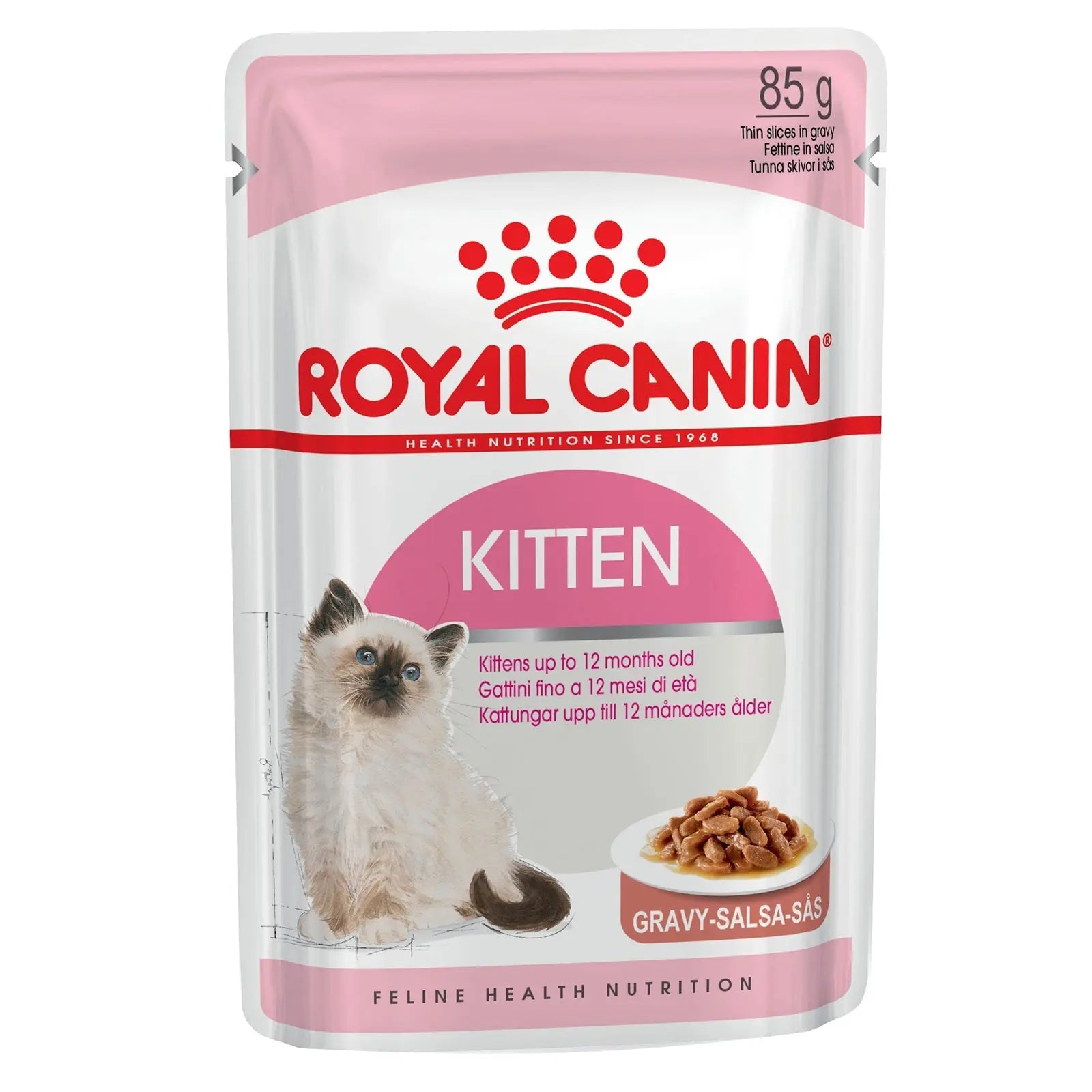 Royal Canin Cat Food Pouch Kitten in Gravy - Kellyville Pets