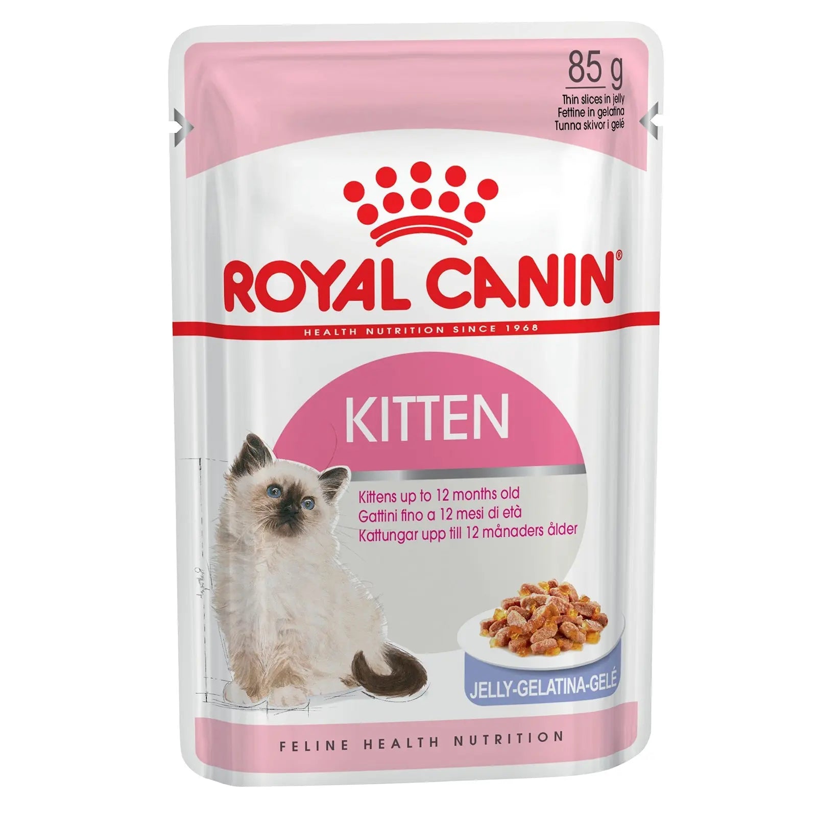 Royal Canin Cat Food Pouch Kitten in Jelly - Kellyville Pets
