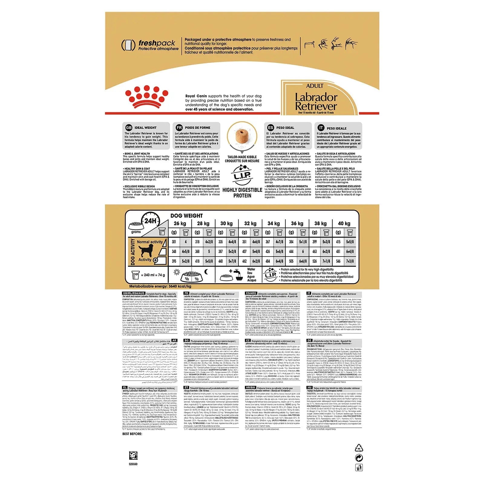 Royal Canin Dog Food Adult Labrador - Kellyville Pets