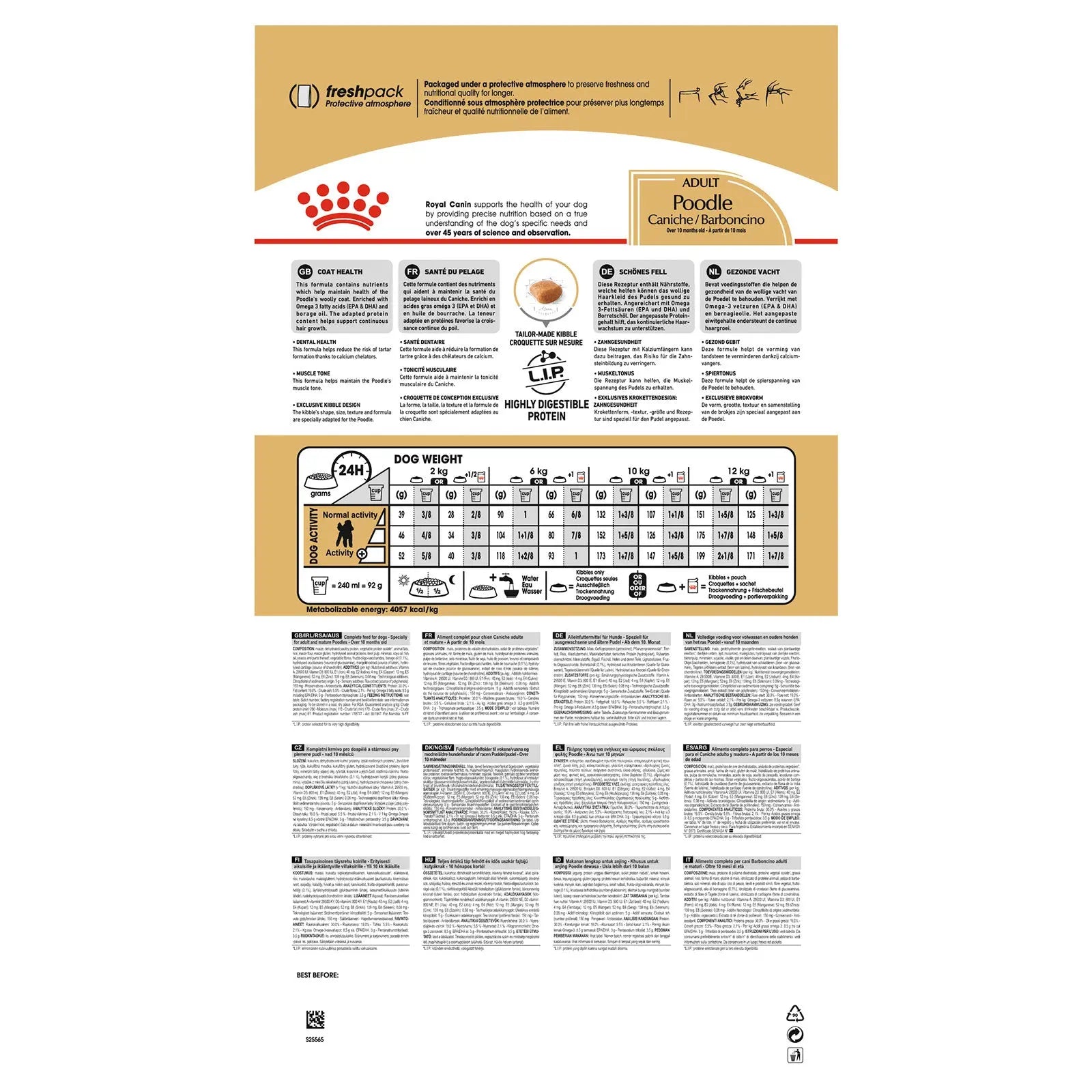 Royal Canin Dog Food Adult Poodle - Kellyville Pets