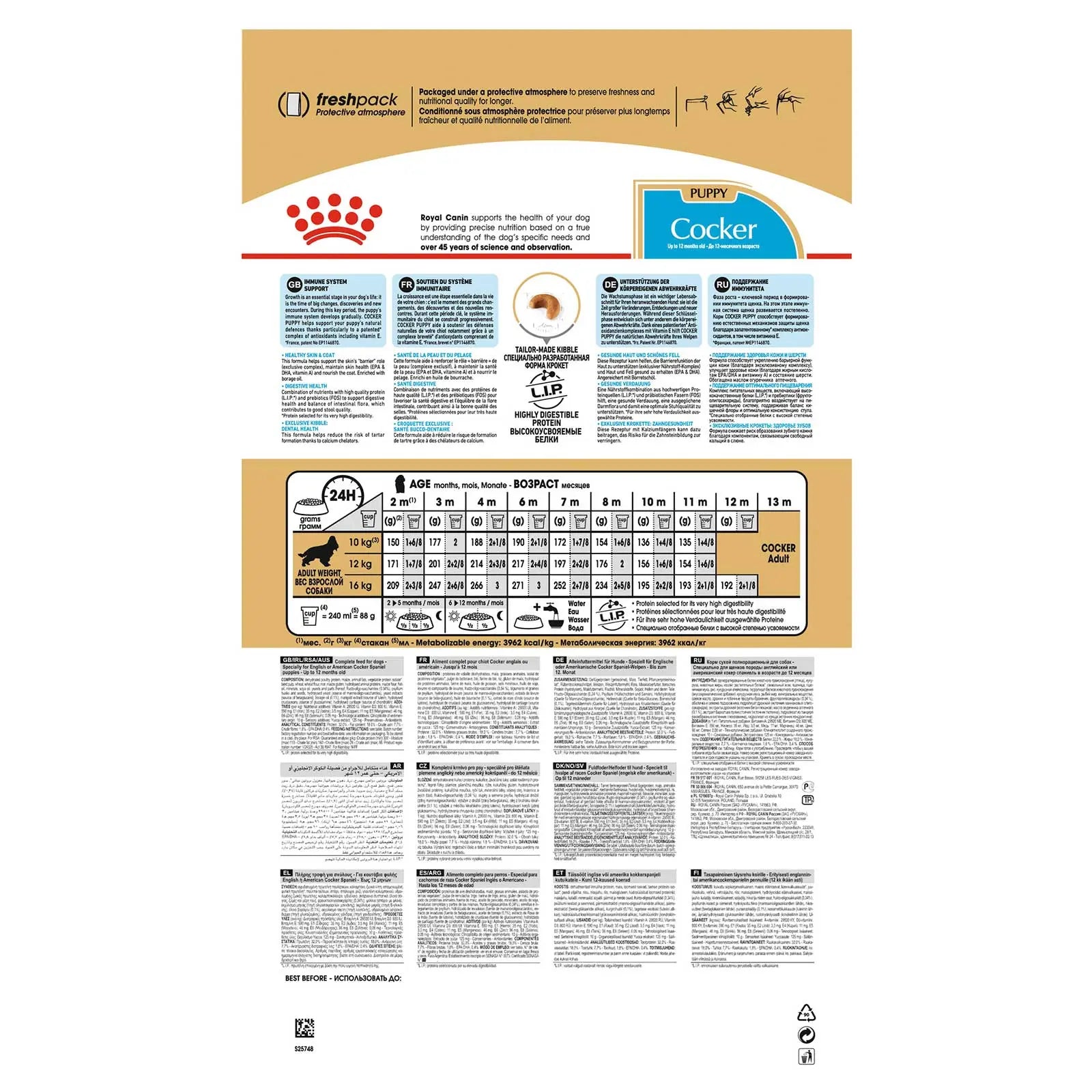 Royal Canin Dog Food Puppy Cocker Spaniel - Kellyville Pets