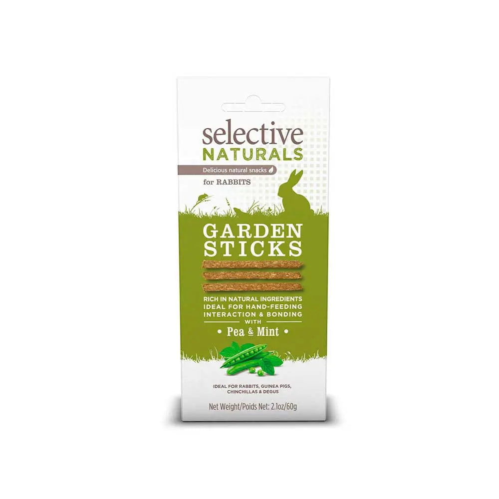 Selective Naturals Small Animal Garden Sticks 60g - Kellyville Pets