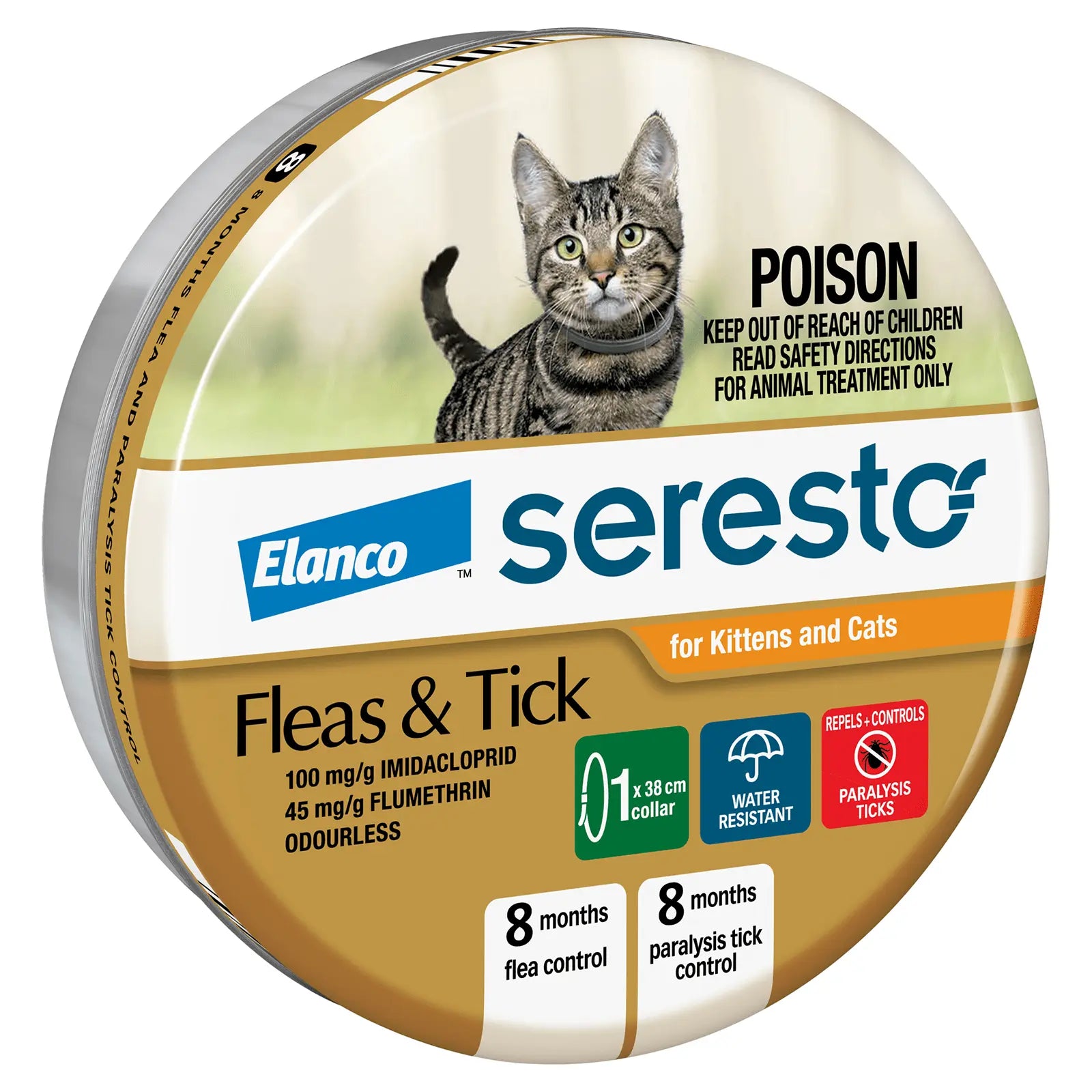 Seresto Collar Flea & Tick Prevention for Kittens & Cats - Kellyville Pets