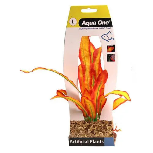 Silk Plant Orange Sword Large - Kellyville Pets