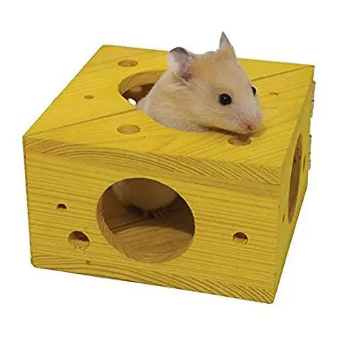 Sleep N Play Cheese Mouse Toy - Kellyville Pets