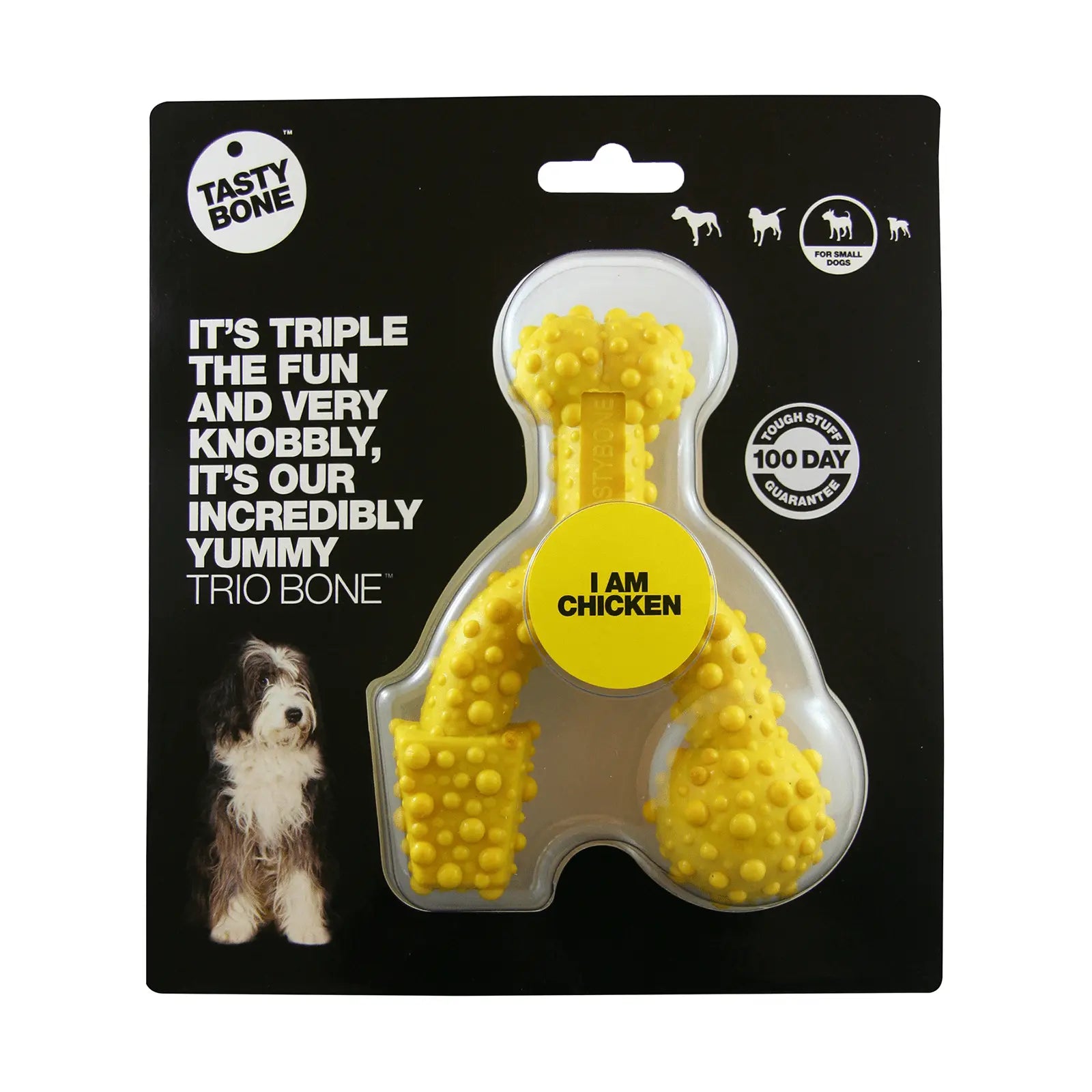 Tasty Bone Nylon Trio Chicken Dog Toy - Kellyville Pets