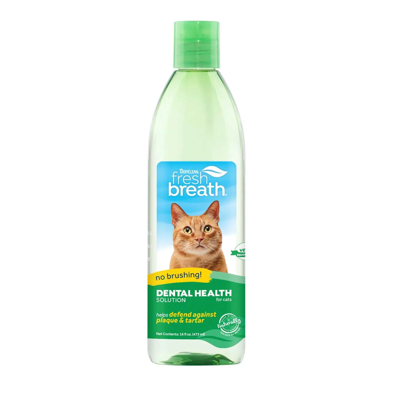 TropiClean Fresh Breath Cat Dental Health Solution - Kellyville Pets