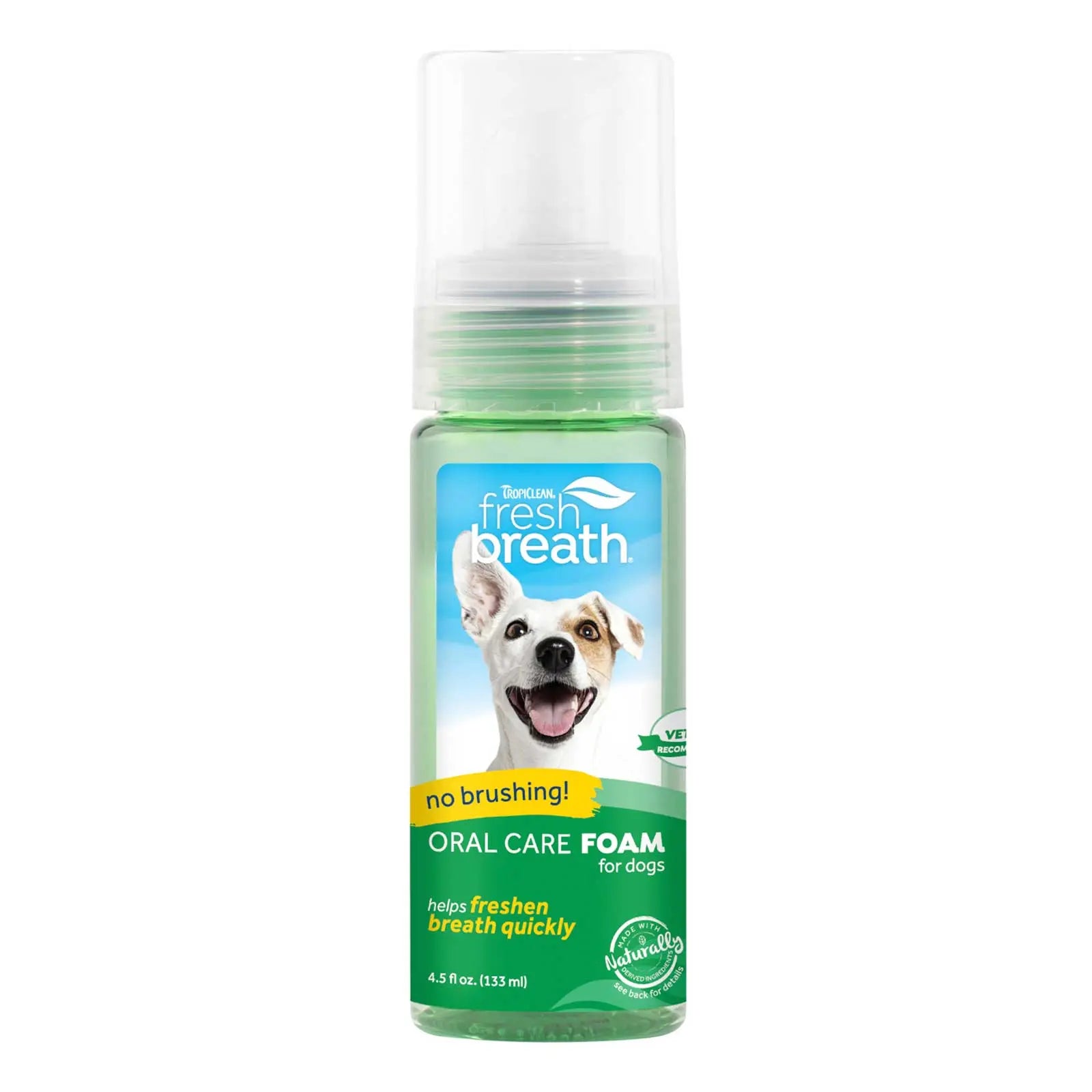 TropiClean Fresh Breath Mint Foam for Dogs - Kellyville Pets