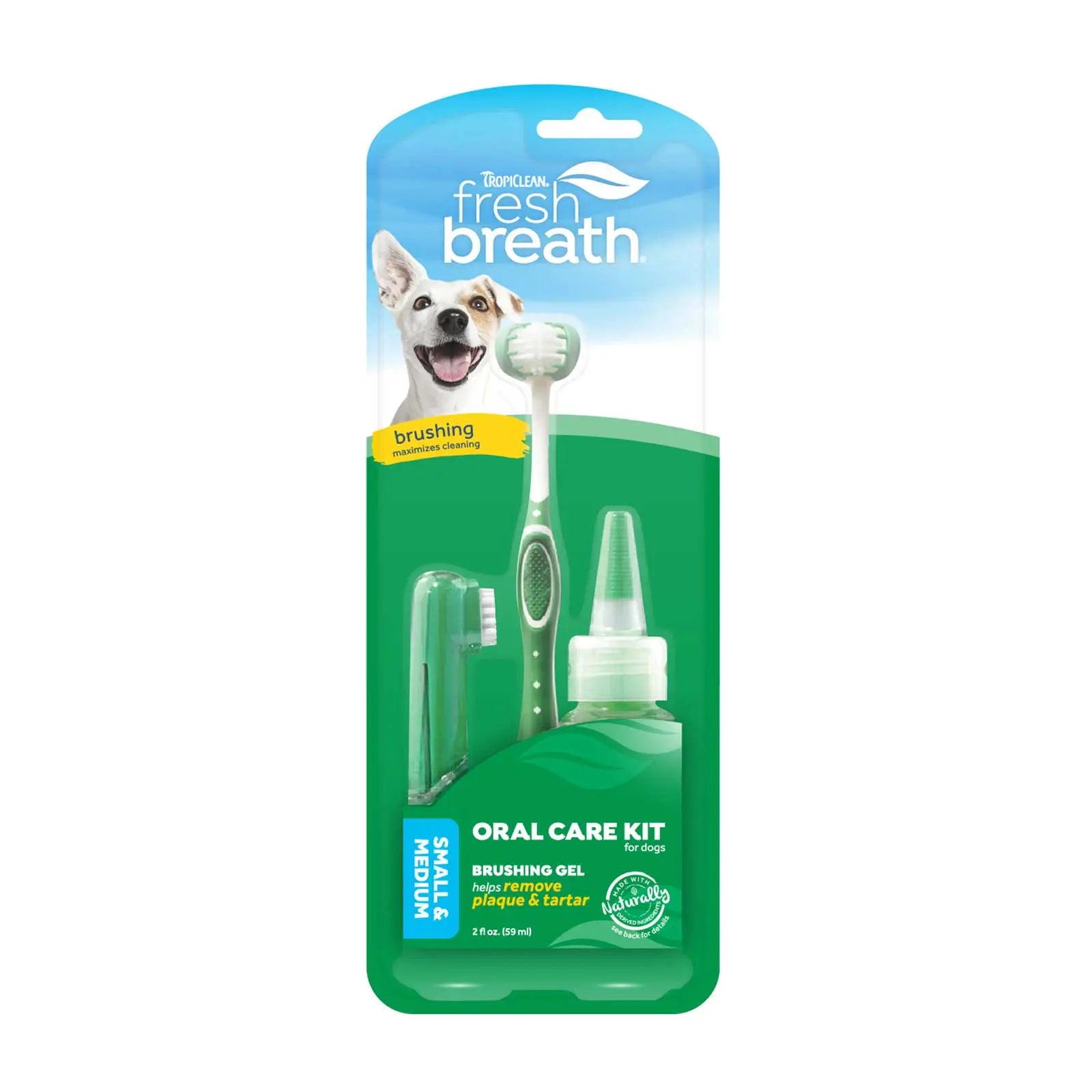 TropiClean Fresh Breath Oral Care Kit for Dogs - Kellyville Pets