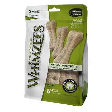 Whimzees Rice Bones Dog Treat - Kellyville Pets
