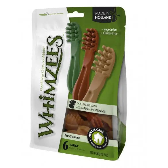 Whimzees Toothbrush Star Dog Treat - Kellyville Pets