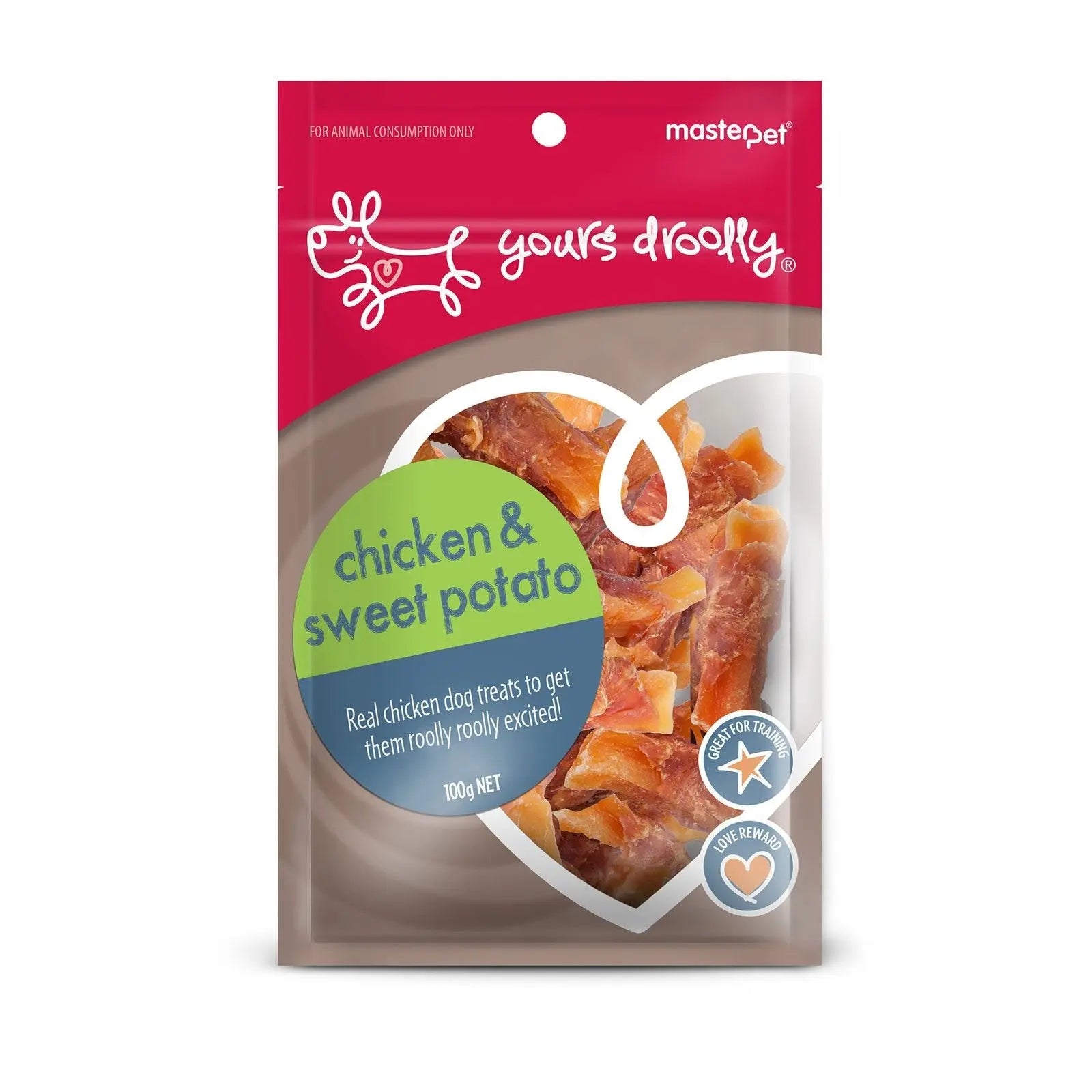 Yours Droolly Chicken & Sweet Potato Dog Treat - Kellyville Pets