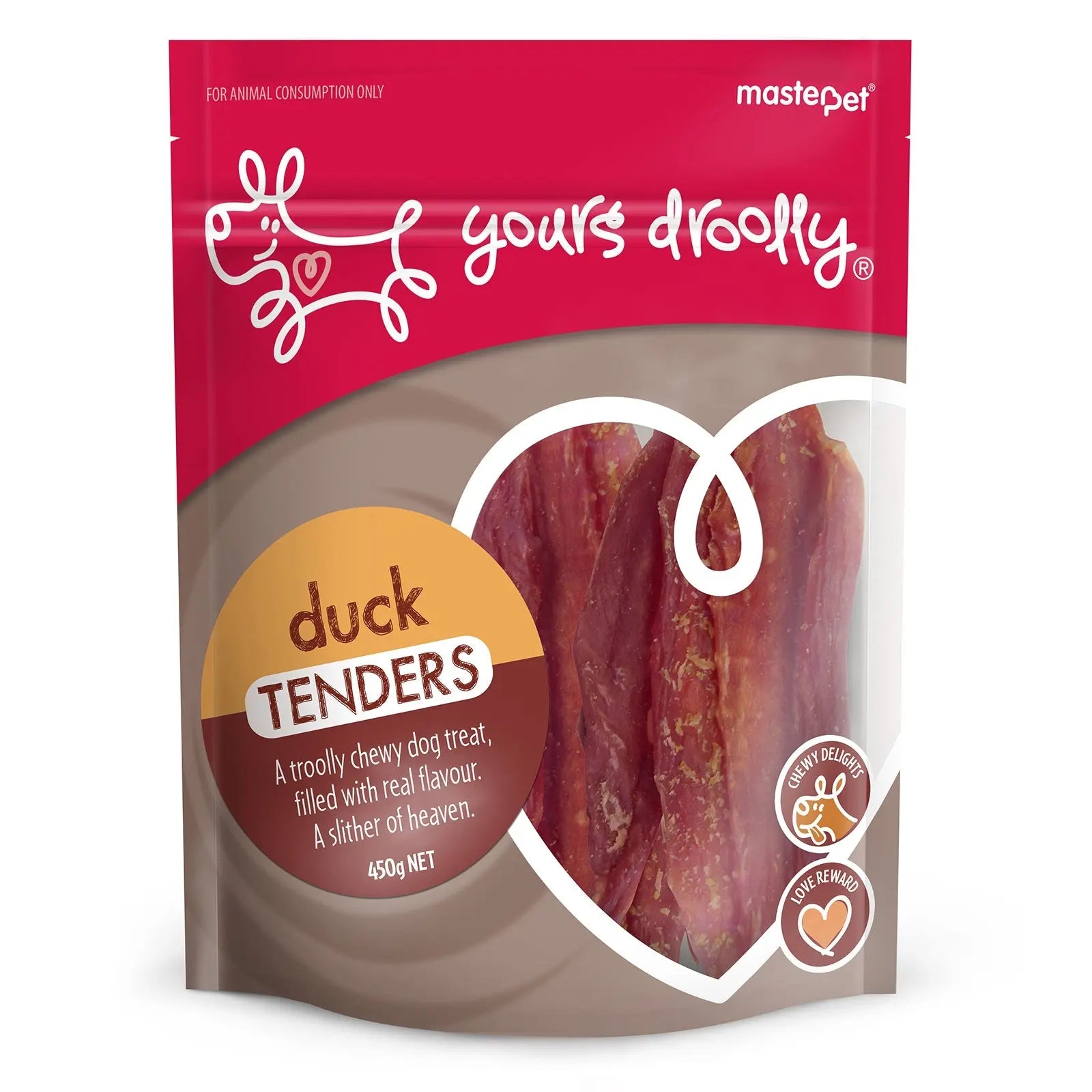 Yours Droolly Duck Tenders Dog Treat - Kellyville Pets