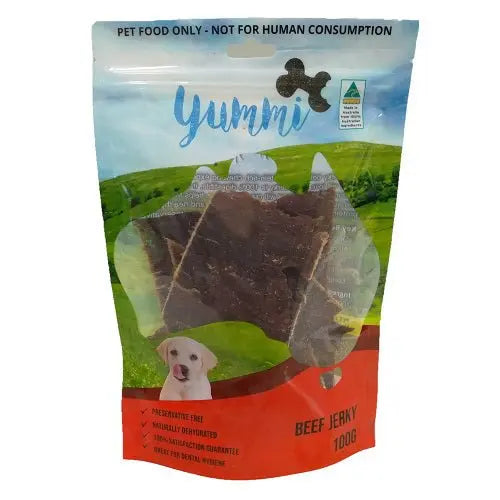 Yummi Beef Jerky Dog Treat - Kellyville Pets