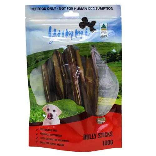 Yummi Bully Stick Dog Treat - Kellyville Pets