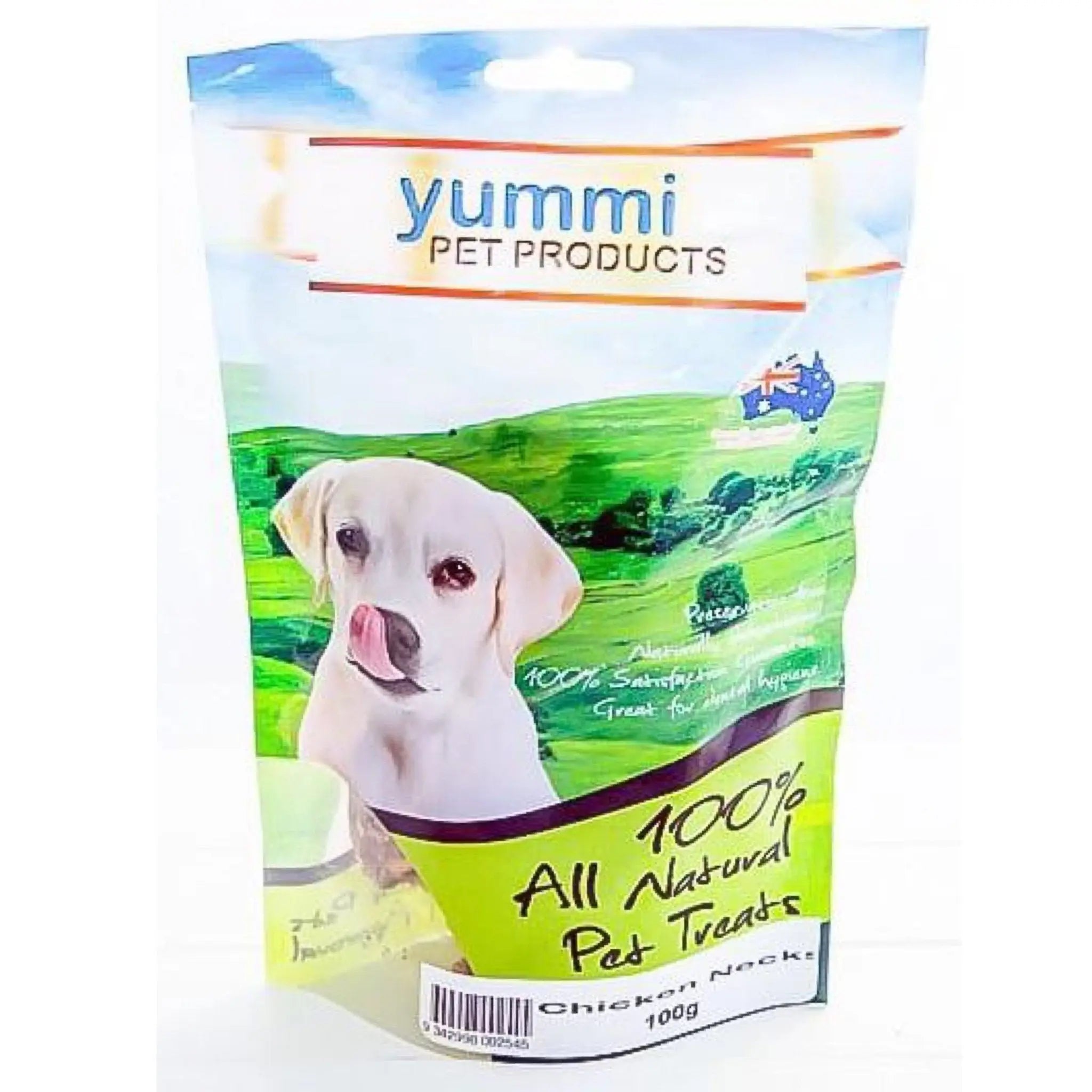 Yummi Chicken Necks Dog Treat - Kellyville Pets