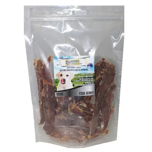Yummi Fish Jerky Dog Treat - Kellyville Pets
