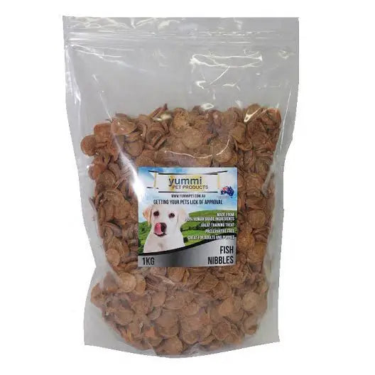 Yummi Fish Nibbles Dog Treat - Kellyville Pets